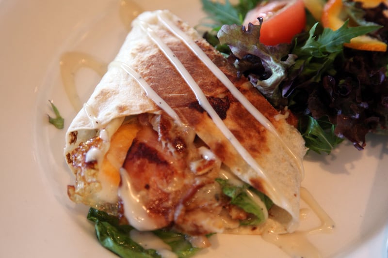 Grilled Chicken Wrap With Holy Smoke1