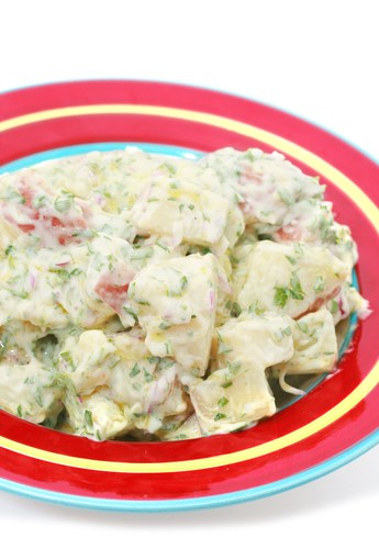 Red Potato, Dill & Peas Salad Recipe