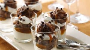 Chocolate Caramel Trifles